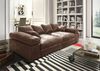 Big Sofa Couchgarnitur Megasofa Riesensofa AREZZO - Vintage Hellbraun Bild 2