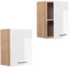 Vicco Küchenschrank Küchenzeile R-Line, Weiß Hochglanz, Hängeschrank 45 cm Bild 5