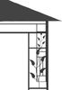 vidaXL Pavillon mit Moskitonetz 6x3x2,73 m Anthrazit 47974 Bild 5