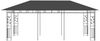 vidaXL Pavillon mit Moskitonetz 6x3x2,73 m Anthrazit 47974 Bild 3