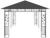 vidaXL Pavillon mit Moskitonetz 6x3x2,73 m Anthrazit 47974 Bild 4