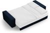 Micadoni Schlafsofa Jodie 3-Sitzer Boucle Dunkelblau Bild 5