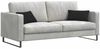 vidaXL Sofakissen 2 Stück Schwarz 50 x 30 cm Stoff 42013642 Bild 3