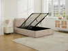 Vente-unique - TENESE Bett Stoff Beige - B 223 cm x H 95 cm x L 172,5 cm Bild 3