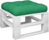 Palettensofa-Kissen Grün 60 x 60 x 12 cm Bild 3