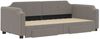 vidaXL Tagesbett Ausziehbar mit Schubladen Taupe 80x200 cm Stoff 3197668 Bild 3