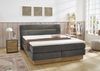Jockenhöfer 'Nika Max' Boxspringbett, 180x200 cm, Chenille Dunkelgrau Bild 1