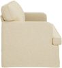vidaXL Sofa Creme 201 x 80 x 85 cm Stoff 42024502 Bild 5