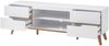 TV-Board >Griffith< in Weiß/Matt aus MDF - 169x56x40cm (BxHxT) Bild 4
