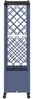 vidaXL Hochbeet mit Rankgitter und Dach Grau 163 x 40 x 144 cm PP 3423110 Bild 4