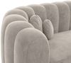 Samtstoff Ecksofa Almeria L Form - Samtstoff - sand Bild 5