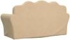 vidaXL Kinder-Schlafsofa 2-Sitzer Creme Weicher Plüsch 357061 Bild 5