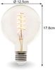 Perel SMART-WI-FI-LED-LAMPE MIT FILAMENT - WARMWEIß & INTENSIV WARMWEIß - E27 - G125 Bild 4