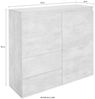 INOSIGN Highboard Magic, Highboard, Hochschrank, Hochkommode, mit 1 Tür und 4 Schubkästen, Hochglanz lackiert, Breite 120 Bild 2