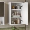 Badschrank Eliza Weiß Riffel 40 x 65 cm Vicco Bild 4