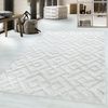 Hochflor Teppich Pepe rechteckig - 120x170 cm - Creme Bild 2