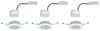 Paulmann No. 93427 LED Einbauleuchten Set Base Coin schwenkbar, 3x5W Weiß dimmbar Bild 5