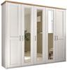 Kleiderschrank LIV'IN Asmara, Holzwerkstoff, Weiß, 261 x 225 x 59 cm Bild 2