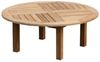 Couchtisch Verona rund Teak Massivholz - Tischhöhe 45 cm: 120 cm + 150,- Euro Bild 2