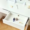 HOME DELUXE Schminktisch mit Spiegel und LED-Beleuchtung KYLIE - Weiß Bild 2
