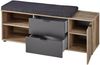 Garderoben-Set >Lydias< (3-teilig) in Flagstaff Oak Umbria - 216x204x38 (BxHxT) Bild 5