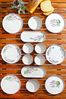 Hermia Concept Frühstücks-Geschirrset 6 Tellern, 2 Platten und 6 Schüsseln Dieses Set 100 % Keramik (14-tlg), 6 Personen, Keramik, Steinzeug, spülmaschinenfest und mikrowellengeeignet Bild 5