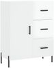 vidaXL Sideboard Hochglanz-Weiß 69,5x34x90 cm Holzwerkstoff 827926 Bild 2