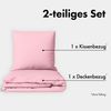 Jacobson Bettwäsche Set - 100% Baumwolle, Perkal, 2 teilig, Erhältlich in den Größen 135x200, 155x220, 200x200, 200x220, 240x220 Bild 2