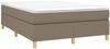 Boxspringbett Taupe 140x190 cm Stoff [3120957] Bild 3