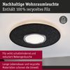 Paulmann 79990 LED Deckenleuchte Tulga 3-Step-Dim Backlight 2700K 2000lm Filz anthrazit Bild 3