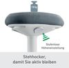 Leitz Stehhocker Ergo Active 65450085 hellgrau Bild 5