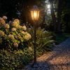 LED Außenstehleuchte, Laterne, Alu-Druckguss bronze, H 120 cm Bild 2