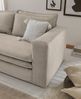 Sofa 2-Sitzer Pesaro in beige Cord Set inkl. Hocker Bild 3
