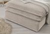 Sofa 2-Sitzer Pesaro in beige Cord Set inkl. Hocker Bild 4
