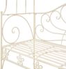 vidaXL Gartenbank 122 cm Eisen Antik Weiß 45434 Bild 5
