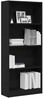 vidaXL Bücherregal Schwarz Eichen-Optik 60 x 24 x 143 cm Holzwerkstoff 862467 Bild 3