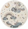 HANSE Home Kinderteppich Einhorn, rund, Höhe: 10 mm, Pflegeleicht, Weich, Kinderzimmer, Spielteppich, Spielunterlage Bild 2