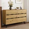 Sideboard, Breite 120cm, Wohnzimmerschrank, Mehrzweckschrank, Schubkastenkommode, Küchenschrank, Aufbewahrungsschrank Bild 3