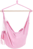 Hängesessel BONEA Baumwolle Rosa Bild 5