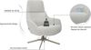 INOSIGN Drehsessel CLARINDA moderner Ohrensessel drehbar, TV-Sessel, Relaxsessel, 360-Grad drehbar, robustes Metallgestell Bild 3