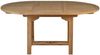MiaMöbel Teak Esstisch 120cm rund - ausziehbar Massivholz Teak Modern Bild 3