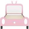 vidaXL Kinderbettgestell mit Kopfteil Rosa 90 x 200 cm PU 42011096 Bild 5