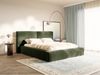 Selsey 'Tilves' Polsterbett 140x200 mit Bettkasten, Lattenrost, Velours, olivgrün Bild 3