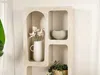 Vente-unique - LUELA Regal Holz, Platte Beige - B 32 cm x H 150 cm x L 60 cm Bild 5