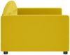 vidaXL Tagesbett Gelb 90x200 cm Samt 354141 Bild 4