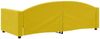 vidaXL Tagesbett Gelb 90x200 cm Samt 354141 Bild 5