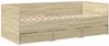 vidaXL Tagesbett mit Schubladen ohne Matratze Sonoma-Eiche 75x190 cm 3280834 Bild 3