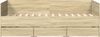 vidaXL Tagesbett mit Schubladen ohne Matratze Sonoma-Eiche 75x190 cm 3280834 Bild 4