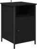 vidaXL Nachttisch Schwarz Eichen-Optik 40 x 42 x 60 cm Holzwerkstoff 881836 Bild 2