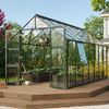 Vitavia Gewächshaus Olymp 11500 257x448 cm ESG Glas smaragd + Fundamentsrahmen Bild 3